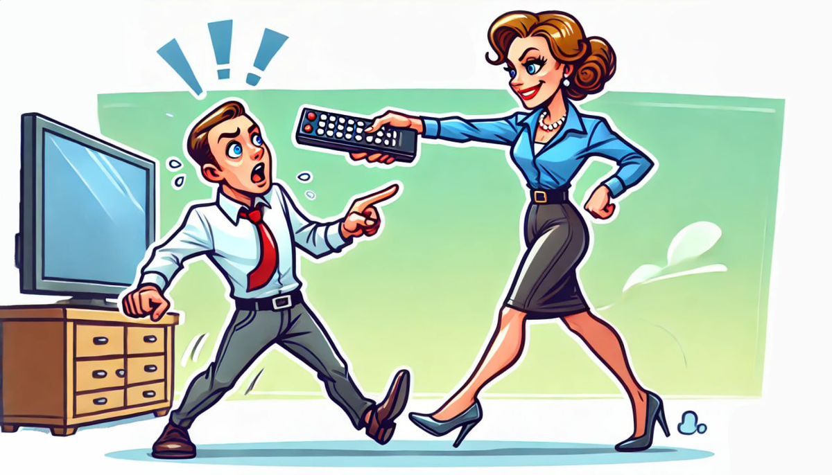 Есть ли к мужчине пульт управления?