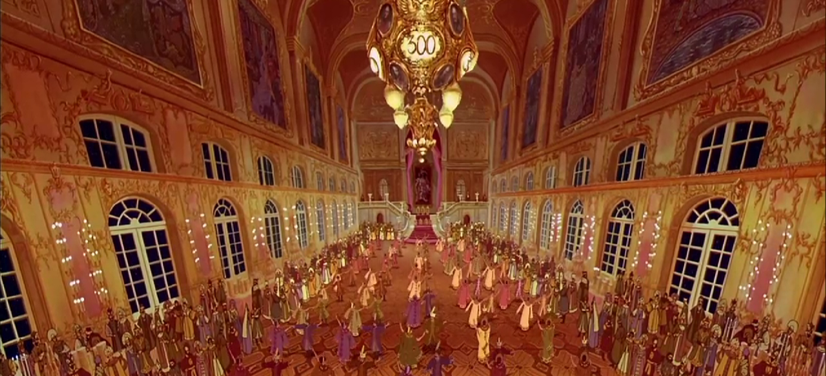 Кадр из а/ф "Анастасия, 1997 г.