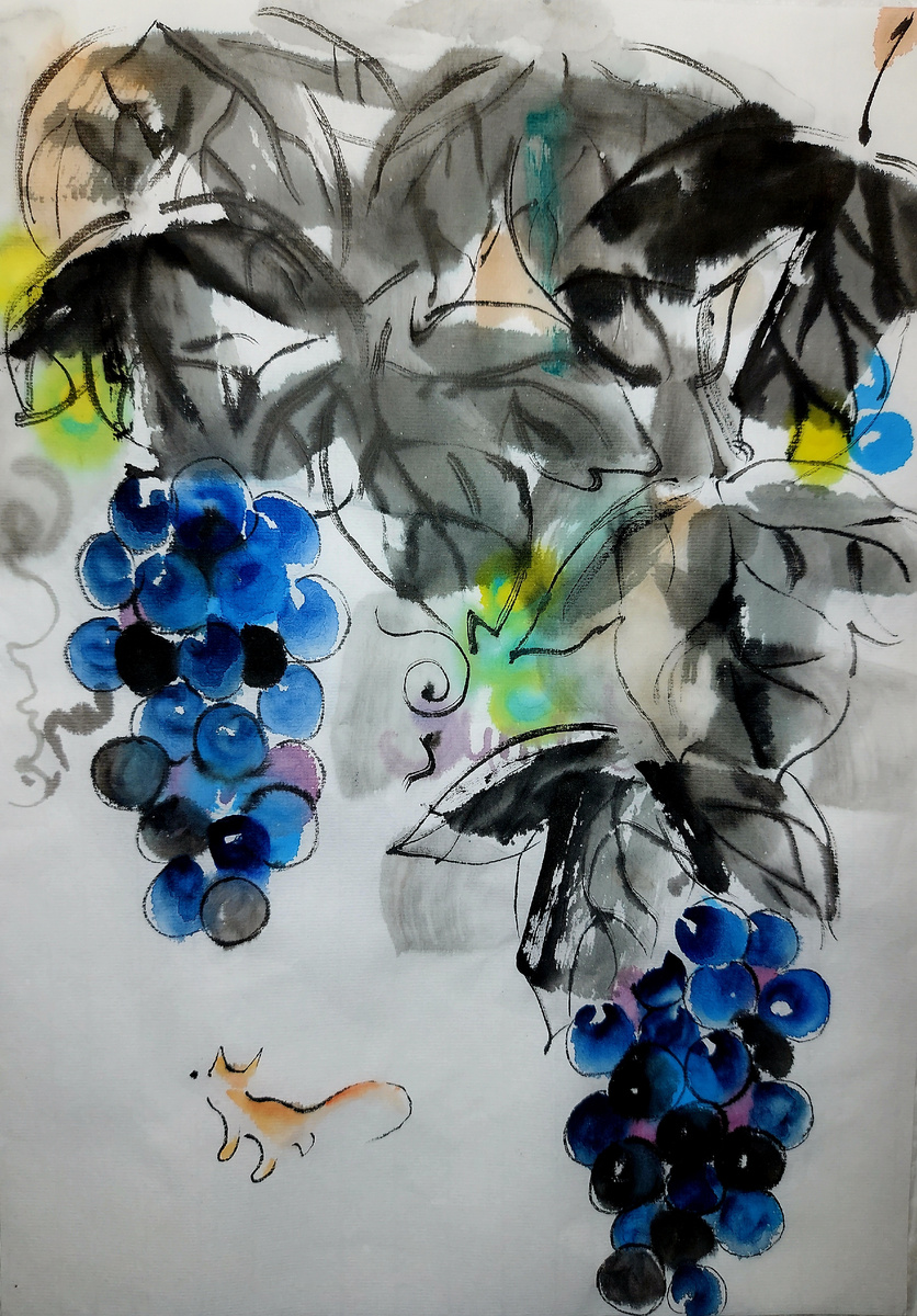 Рисунок и строки - размышления Ольги Сюмиот.