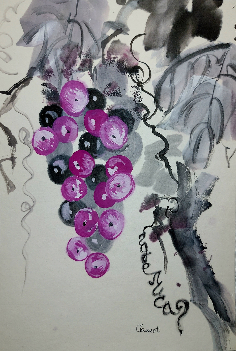 Рисунок и размышления автора. 🔝А где лиса? 