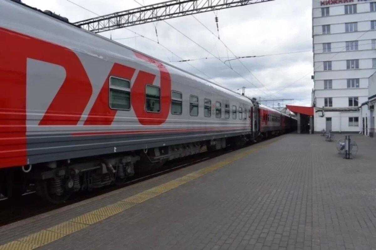    На 4,3% выросли перевозки поездами из Нижнего Новгорода в Санкт-Петербург