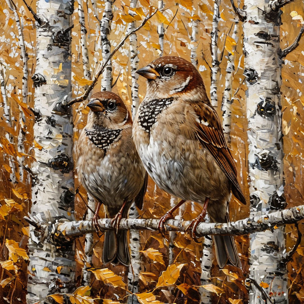 Шедеврум, воробьи