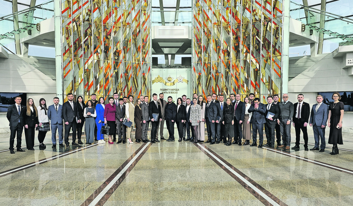 Будущее СГ уже в руках этих молодых людей Фото: Пресс-служба ПС