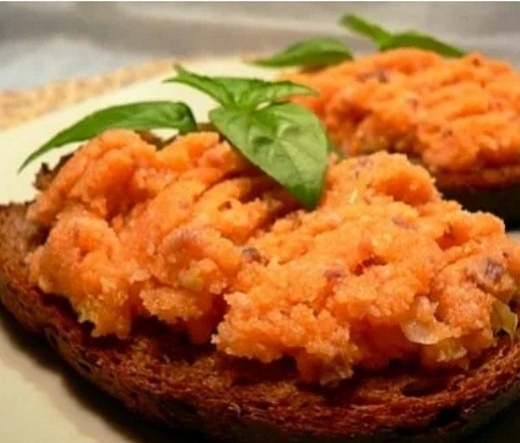 Икра из манки на селедочном рассоле