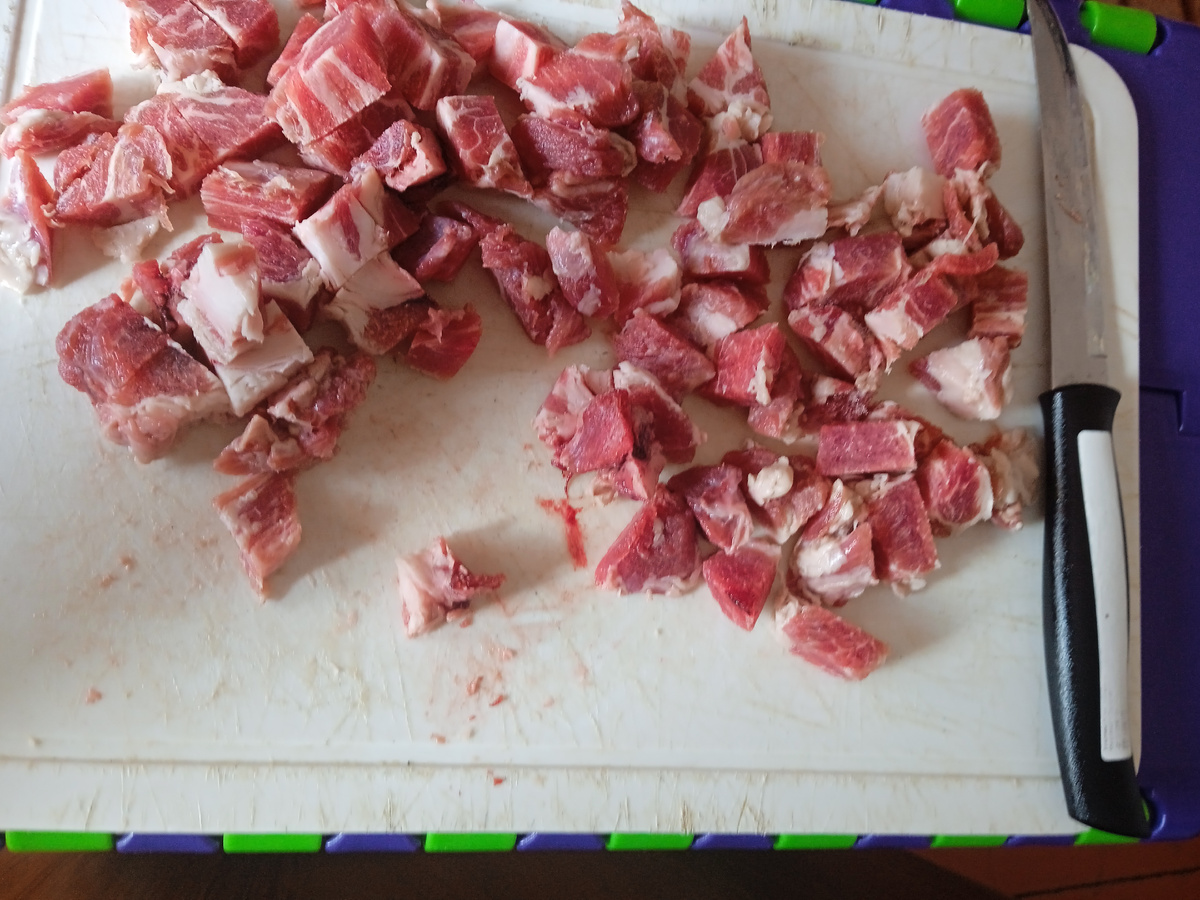 Начнём с мяса