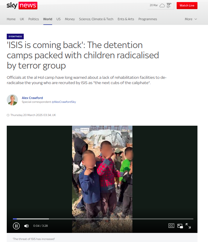    Фото: скриншот с сайта https://news.sky.com/