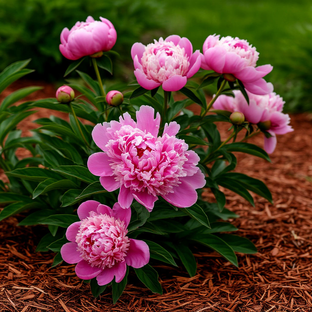 Уход за пионами весной