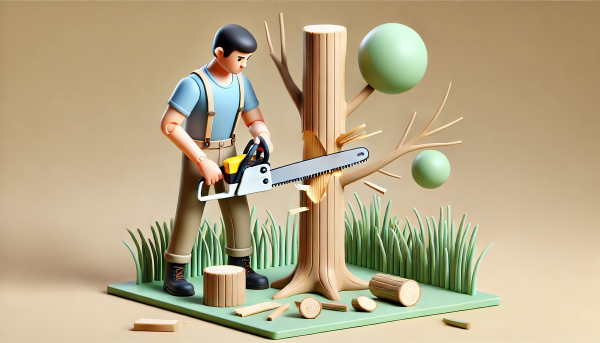 Пилим ветки