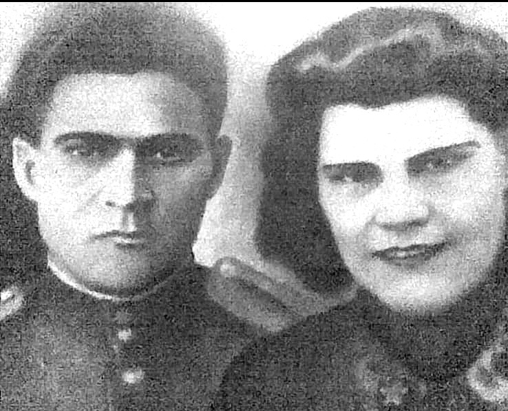 Супруги-фронтовики Николай Фёдорович и Вера Афанасьевна Жиренко