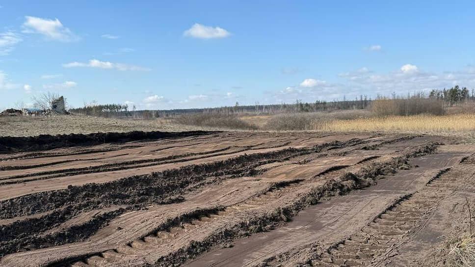 Место земляных работ у реки Усмань в Воронеже.📷Фото: Центрально-Черноземное управление Росприроднадзора