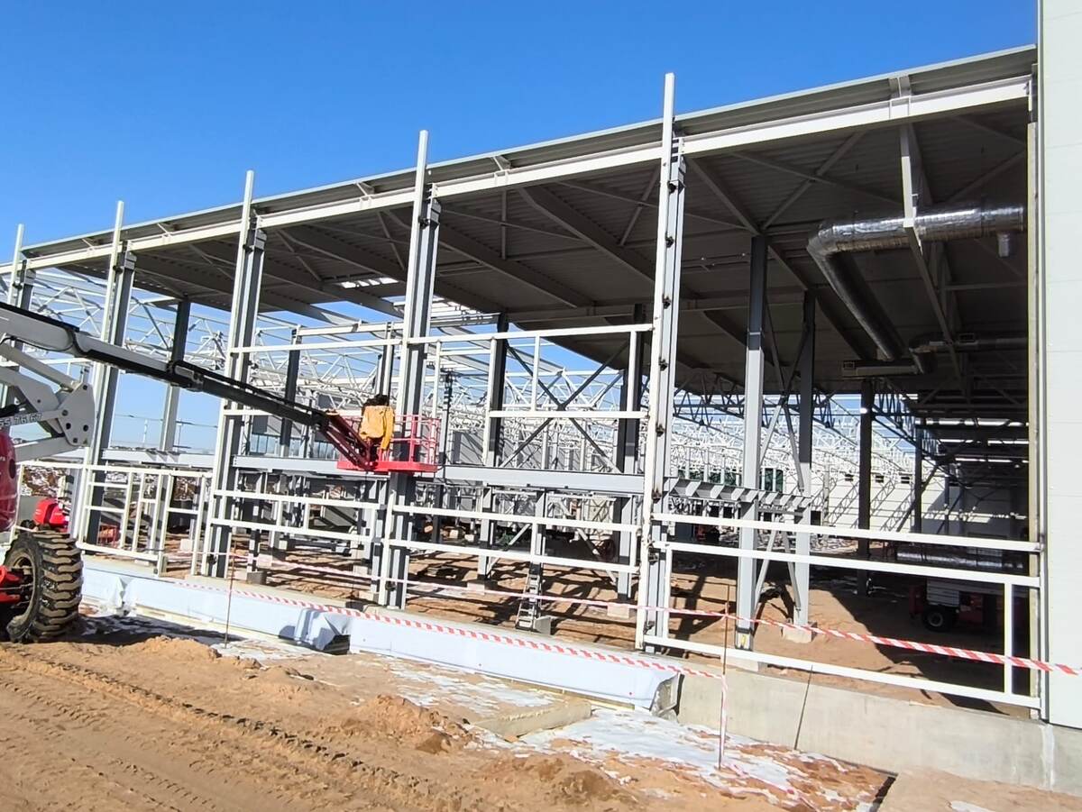 Строительство складского комплекса