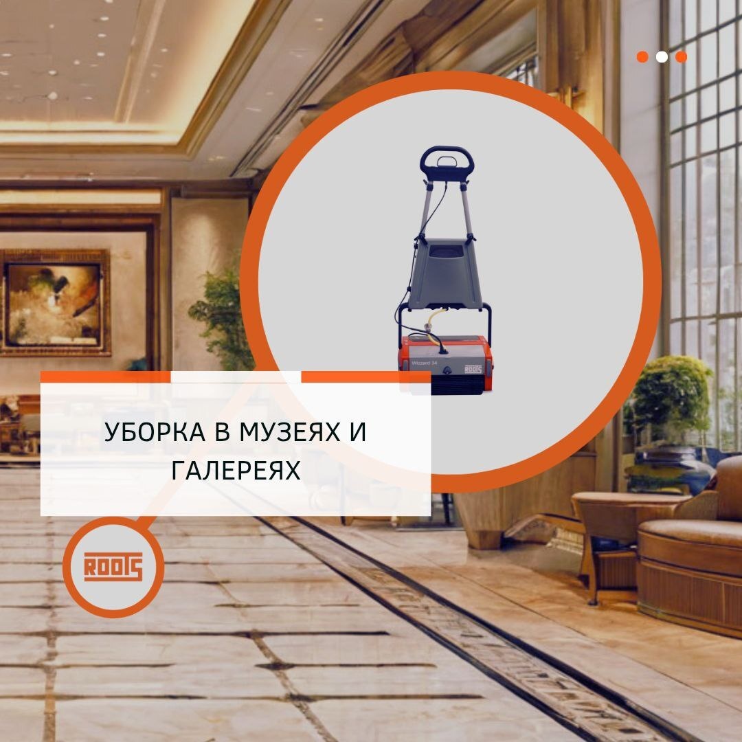 ROOTS Wizzard уборка в музеях
