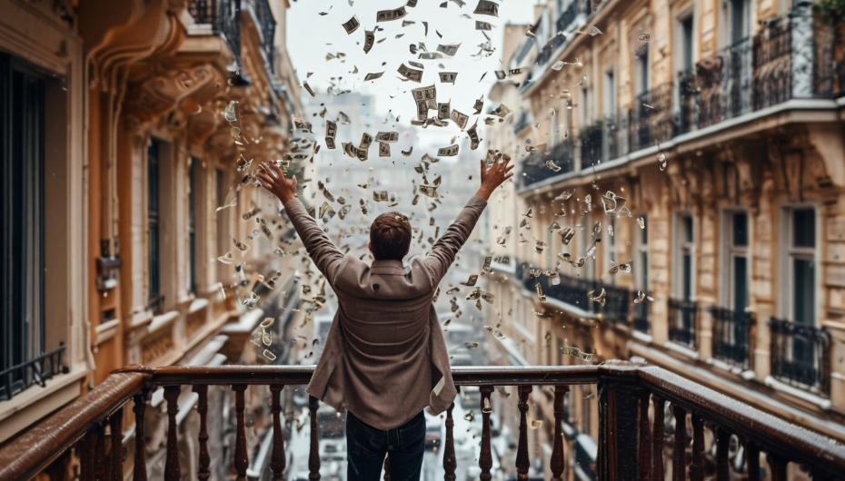 ...хоть в камине сожжет, все равно это НЕ ВАШИ деньги