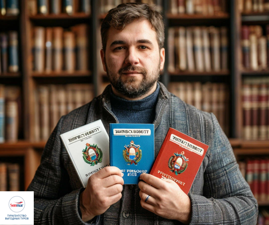 Важная информация для туристов с двойным гражданством. Картинка создана при помощи ИИ.