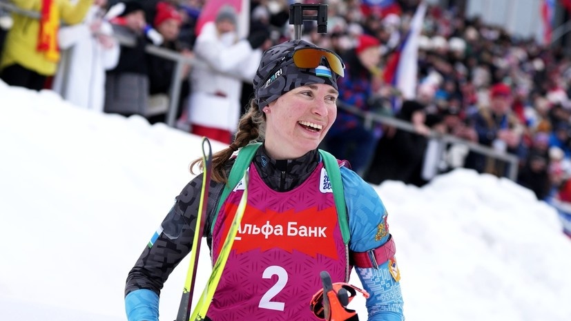     Российская биатлонистка Тамара Дербушева РИА Новости Александр Вильф