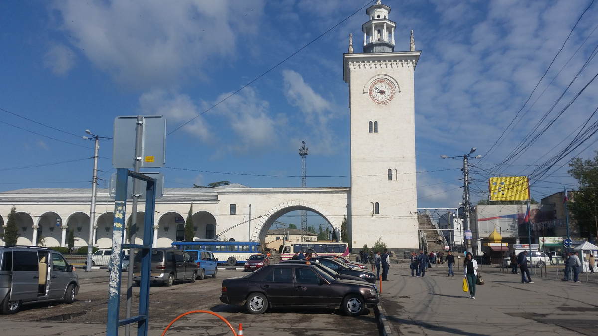 ЖД вокзал Симферополь 2016