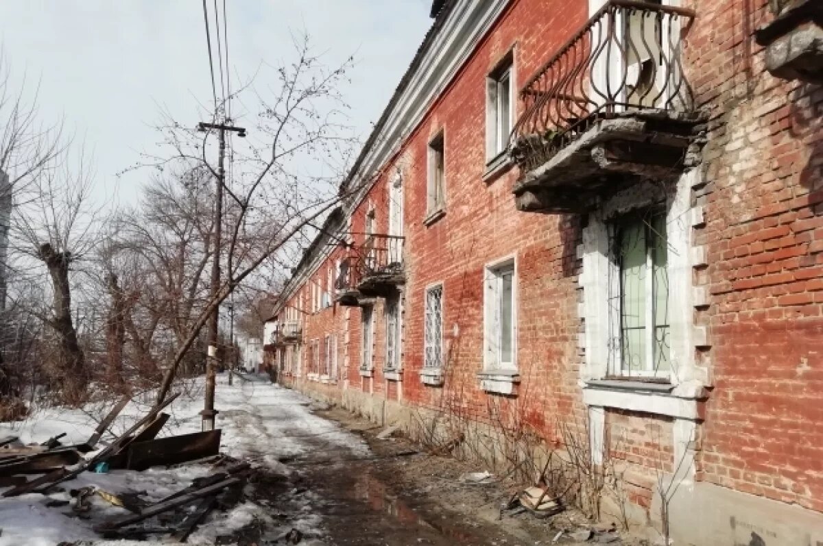    В Омске расселят ещё один аварийный дом