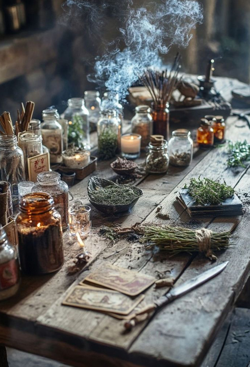 Создание эфирного масла из трав 