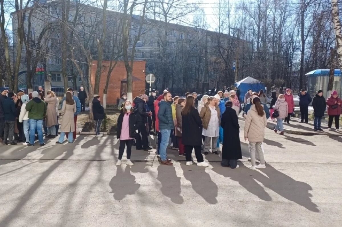    500 человек эвакуированы из кардиодиспансера в Рязани