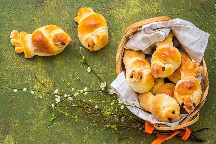 Булочки «жаворонки» 