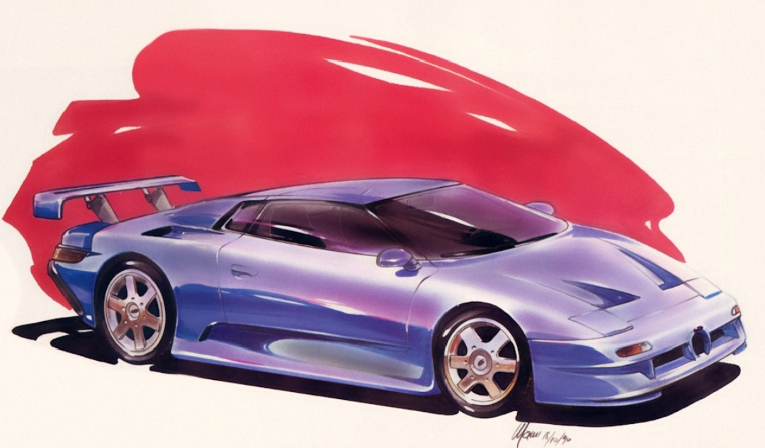 Эскиз проекта Гандини.