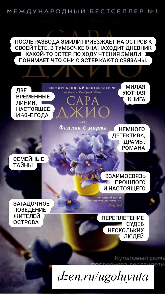 Сара Джио - "Фиалки в марте"