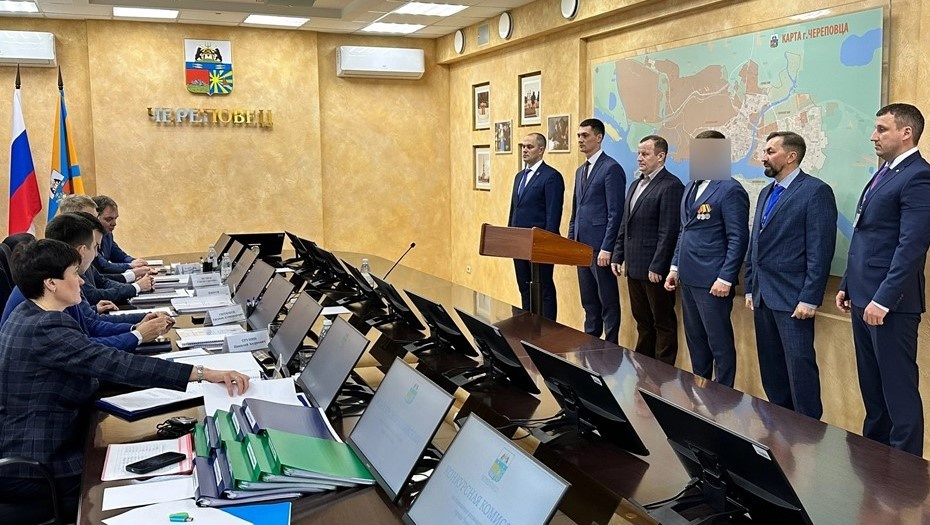    Кандидаты на пост мэра Череповца. Вологодская область. Автор фото: мэрия Череповца