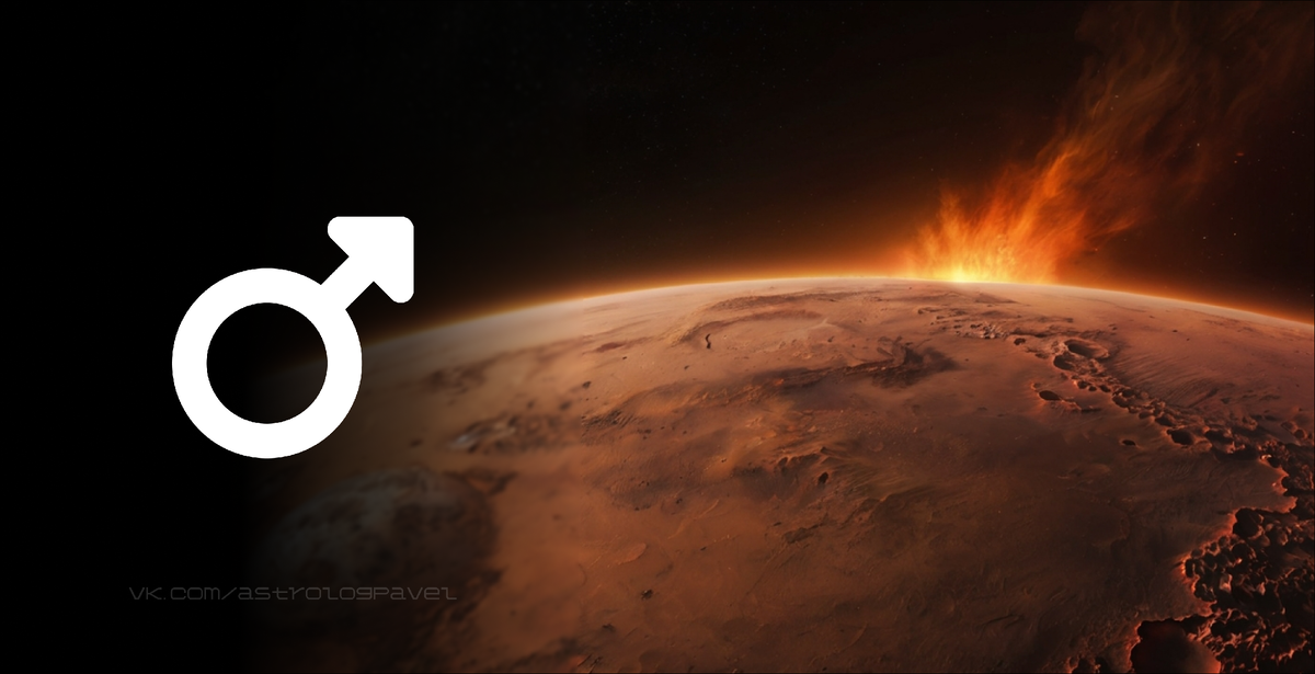 Марс. Планета-управитель знака Зодиака Овен
