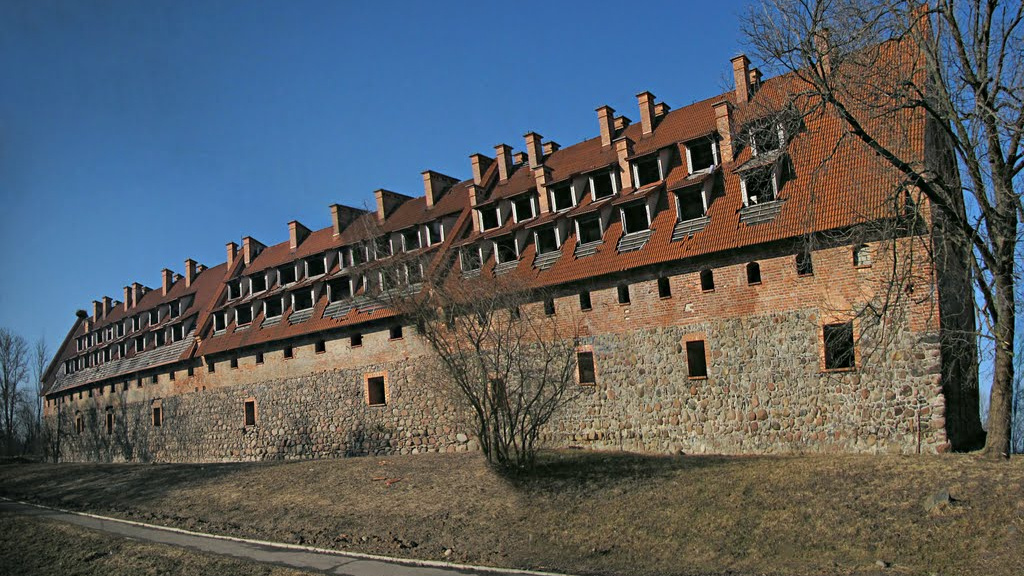 Замок Прейсиш-Эйлау ,современный вид