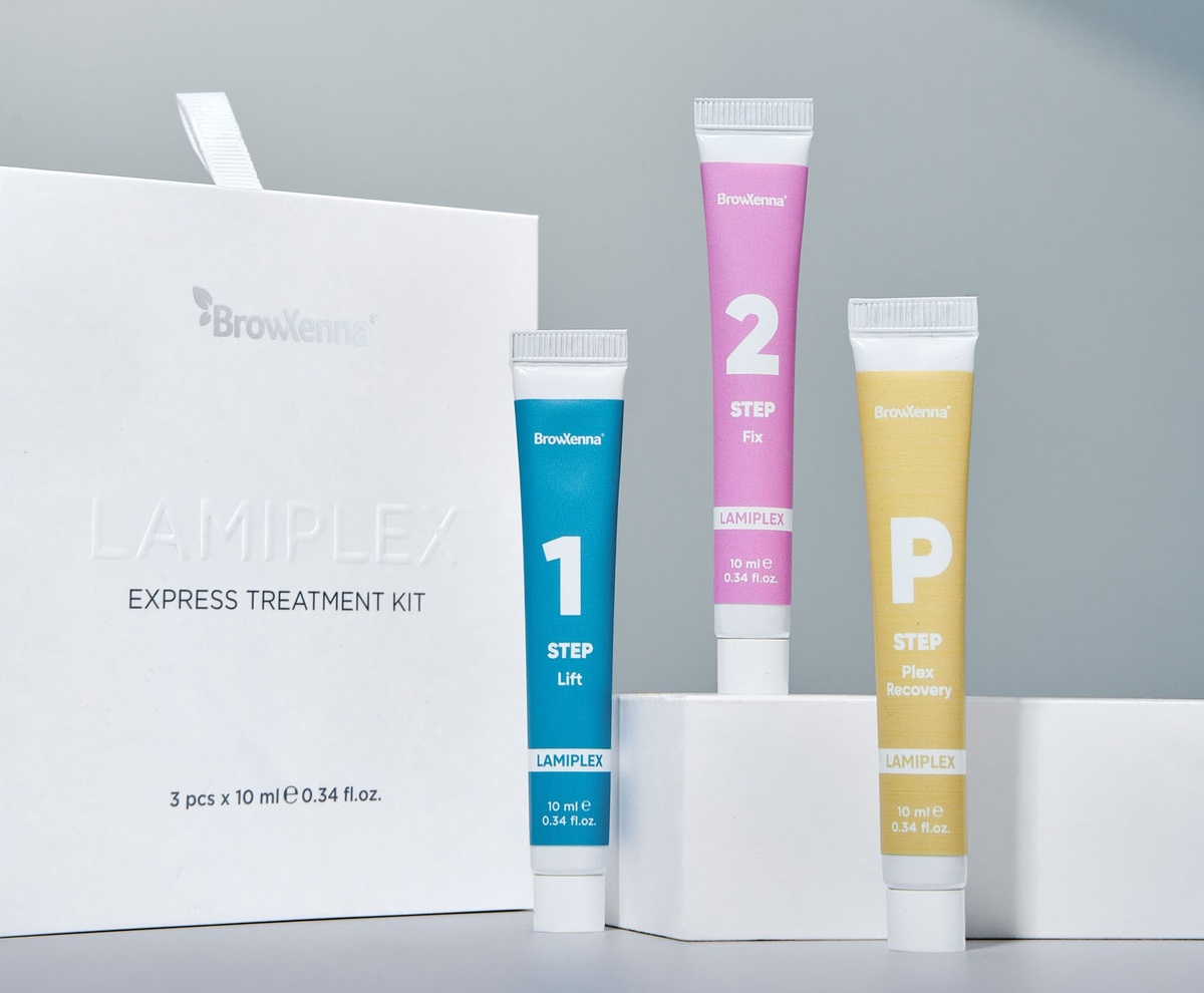 Набор для экспресс ламинирования бровей и ресниц LAMIPLEX BROWXENNA®
