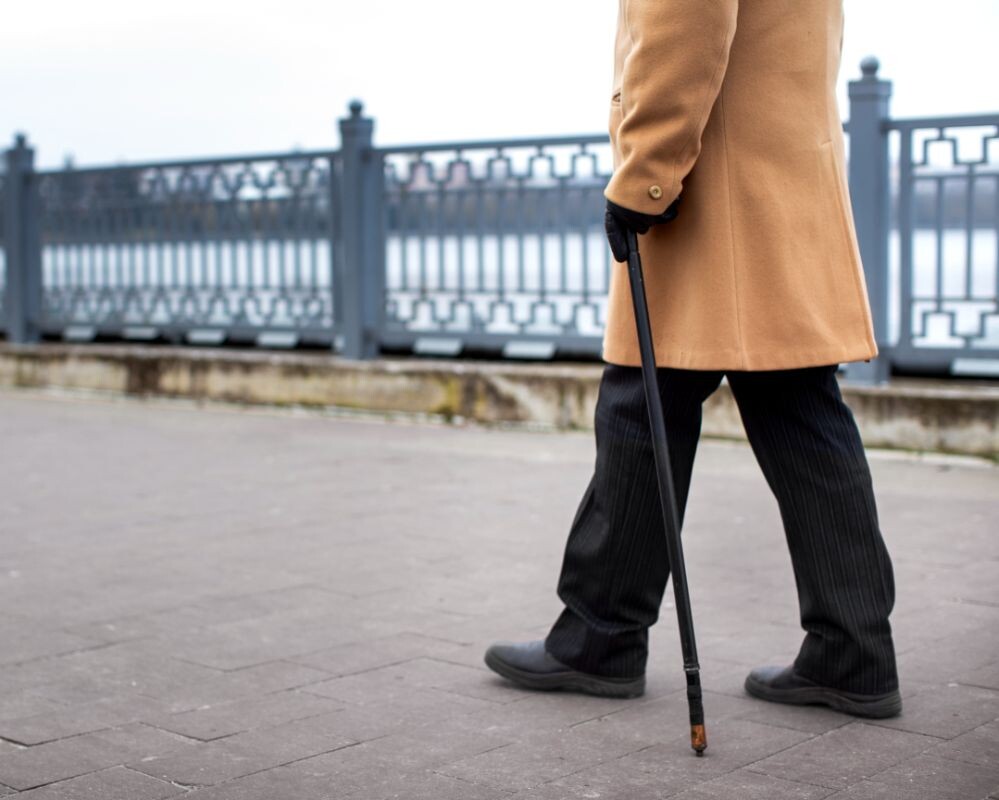 Человек с тростью 