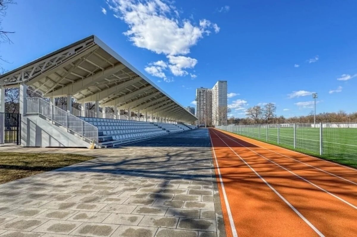    Собянин объявил об открытии стадиона «Локомотив» в Люблине после обновления