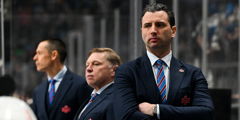 Тренерский штаб СКА. С официального сайта СКА