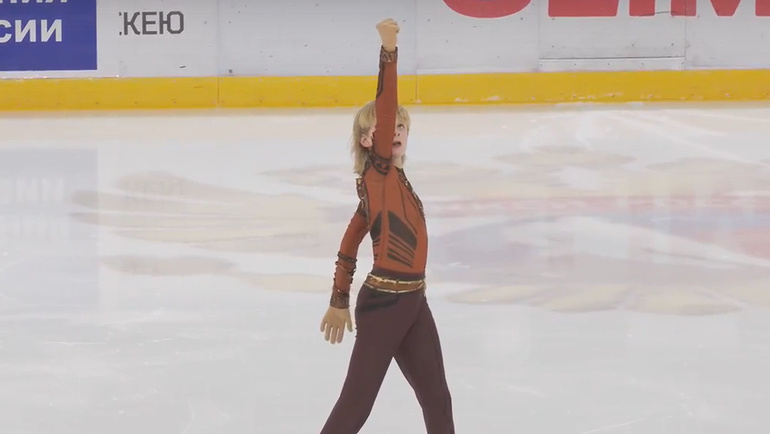    Александр Плющенко.Скриншот трансляции