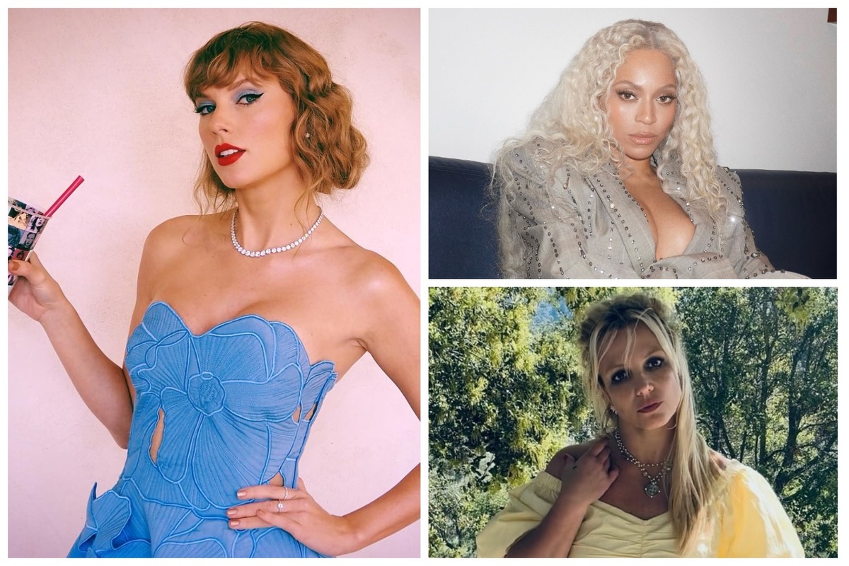 Тейлор Свифт, Бейонсе и Бритни Спирс