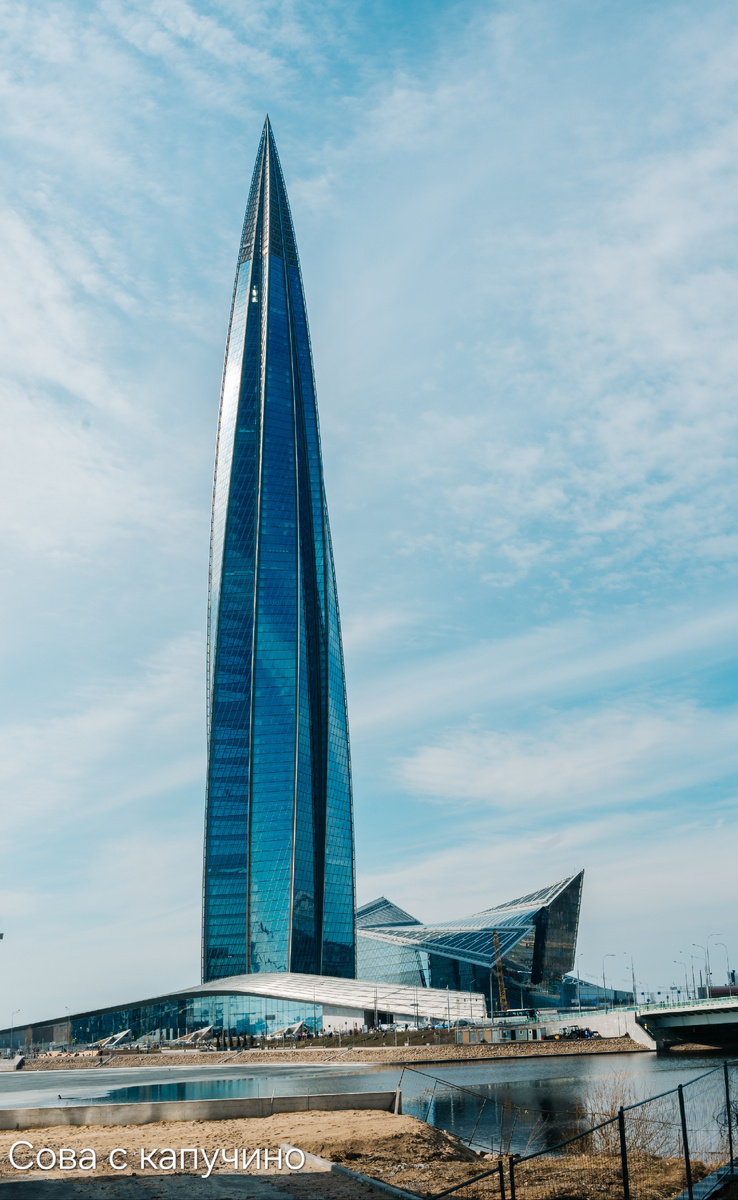 Лахта-центр, фото с прогулки на выходных