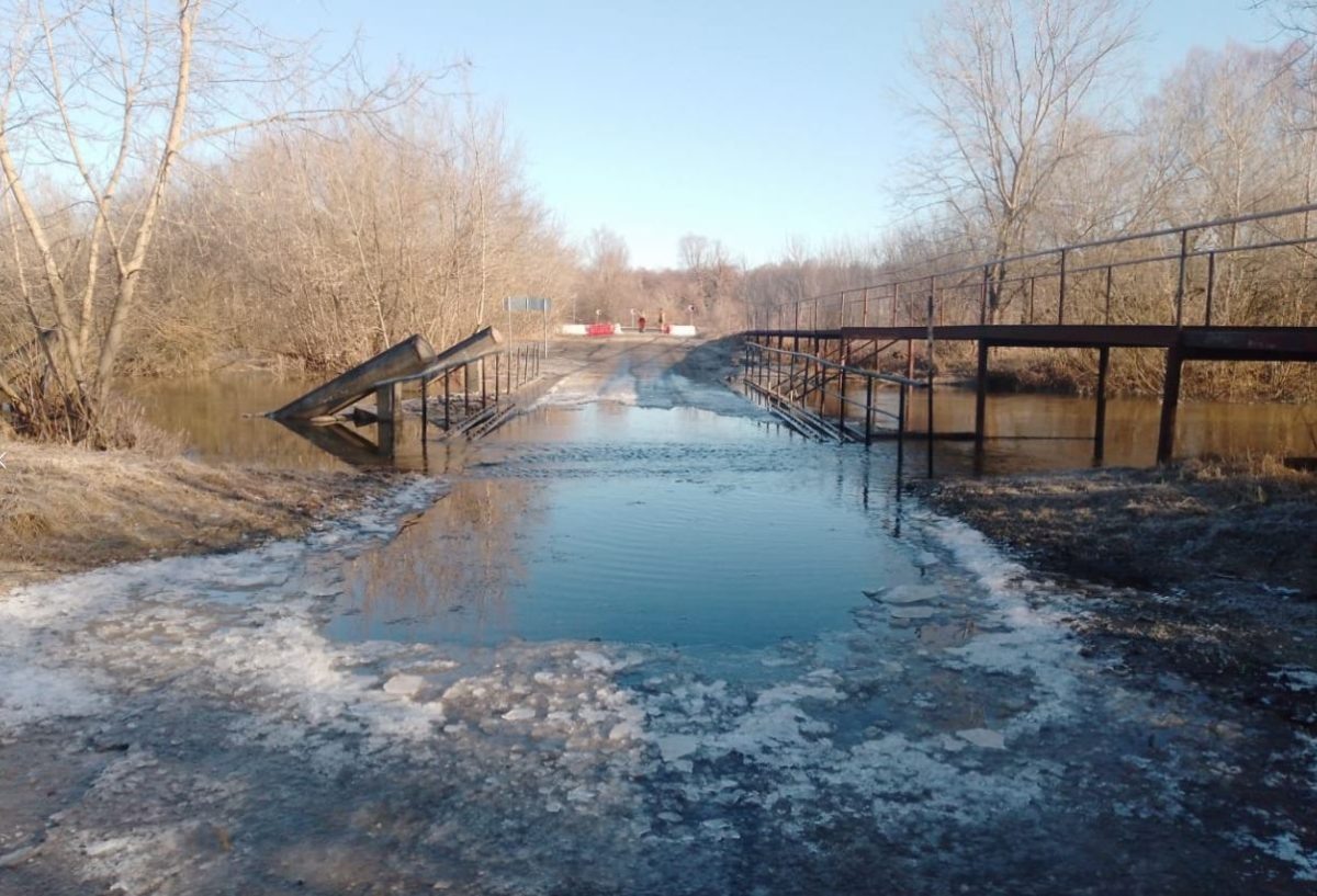    В Нижегородской области из-за паводка в этом году закрыто только четыре моста