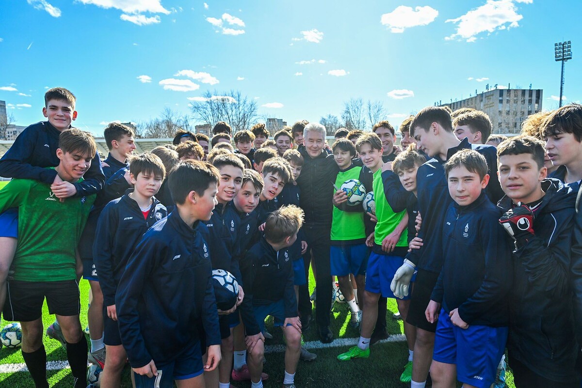    Собянин открыл исторический стадион «Локомотив» в Люблине после модернизации