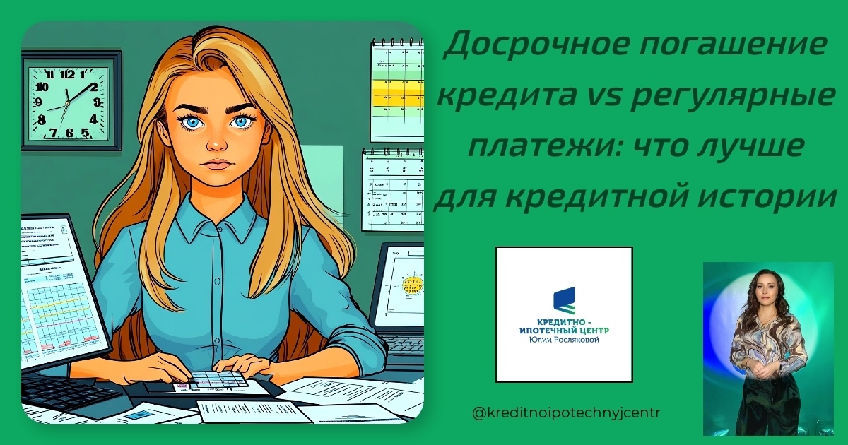    dosrochnoe-pogashenije-kredita-vs-regulyarnye-platezhi-chto-luchshe-dlya-kreditnoj-istorii Юлия Сергеевна Рослякова