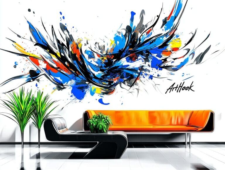    Традиционная гжель в современном интерьере: как роспись на стенах создаёт уют и стиль вашего дома Art-Hook.Ru