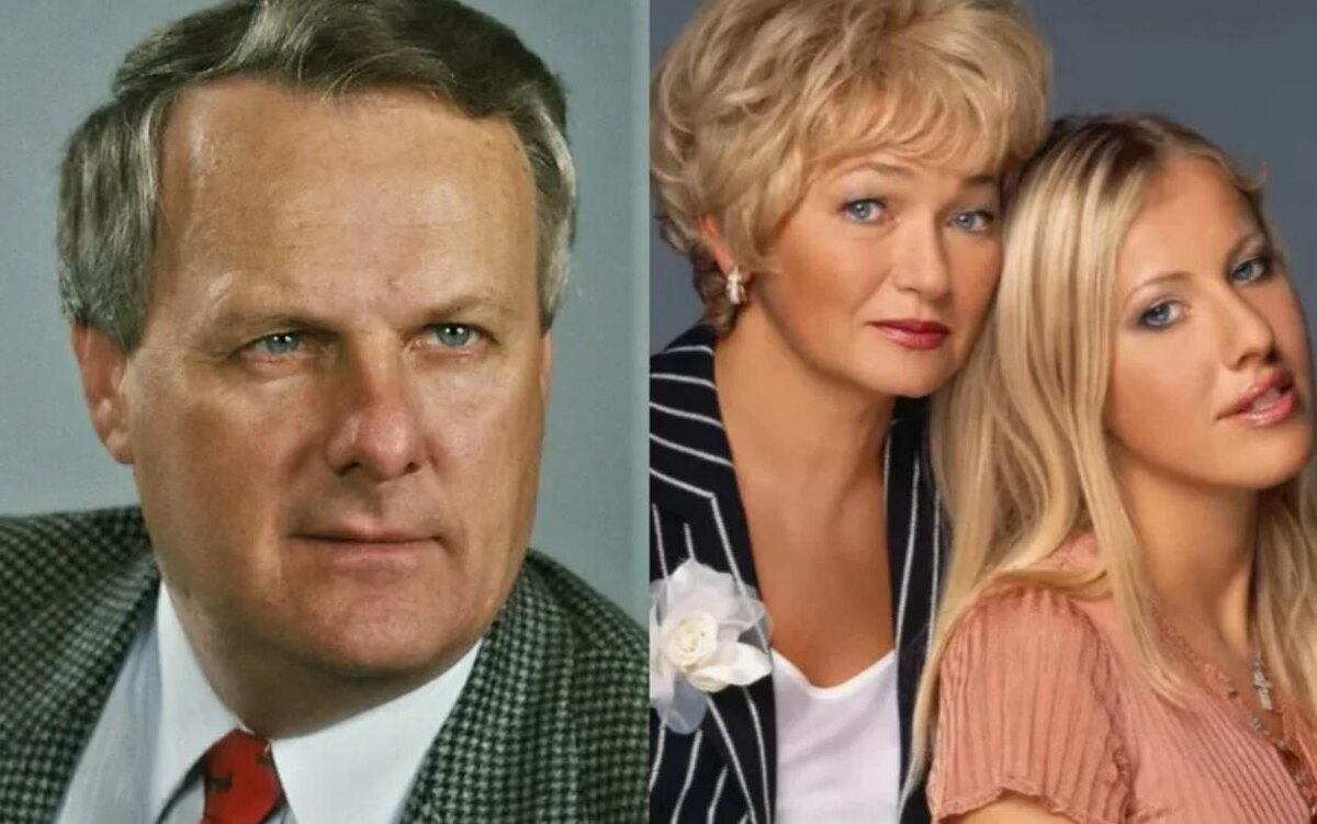 Анатолий Собчак и его вторая супруга с дочерью