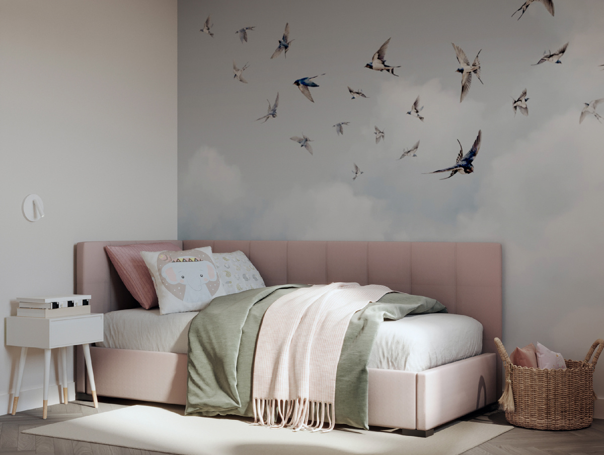 Панно Spring Swallow AM11 006 из коллекции Ambient vol. 3 от бренда Milassa