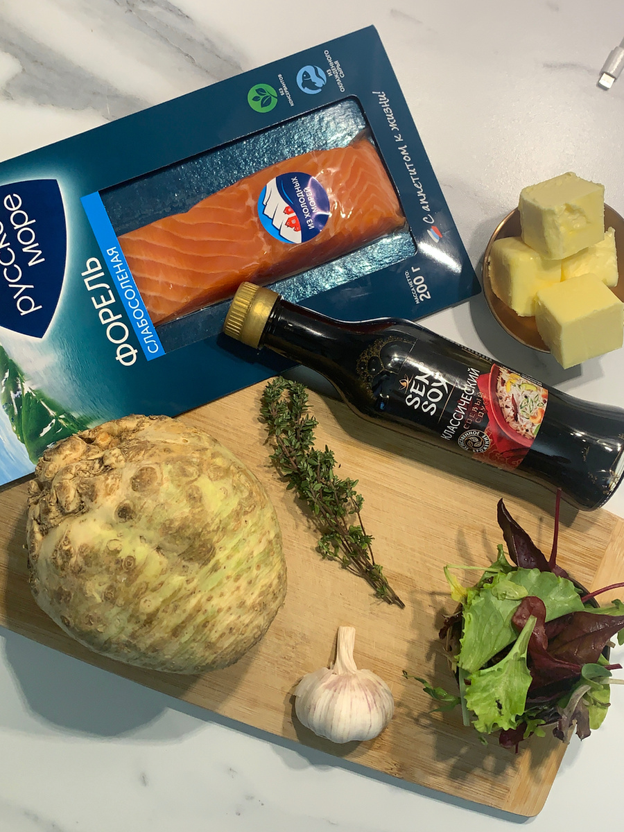 Набор продуктов для ужина на двоих