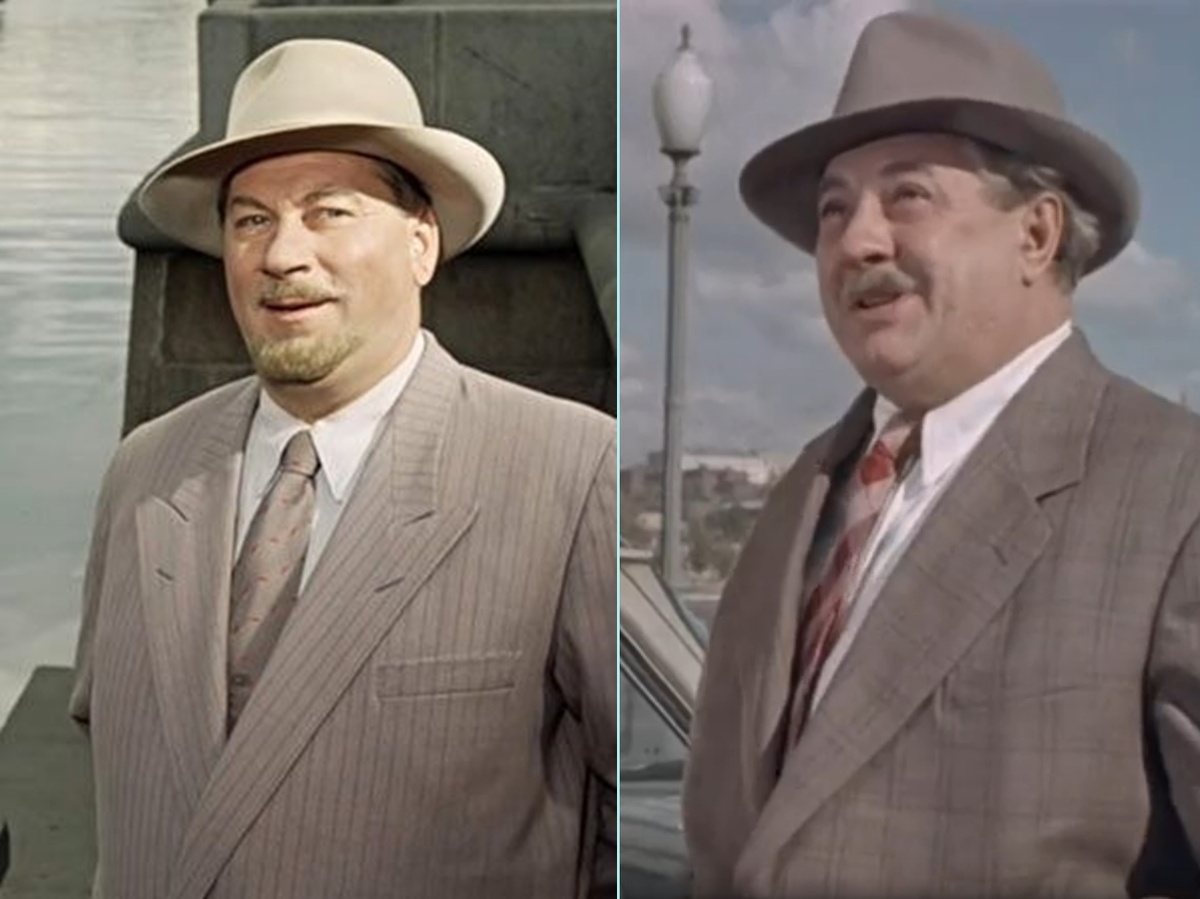 Большие начальники в исполнении Василия Меркурьева и Антония Ходурского очень похожи друг на друга