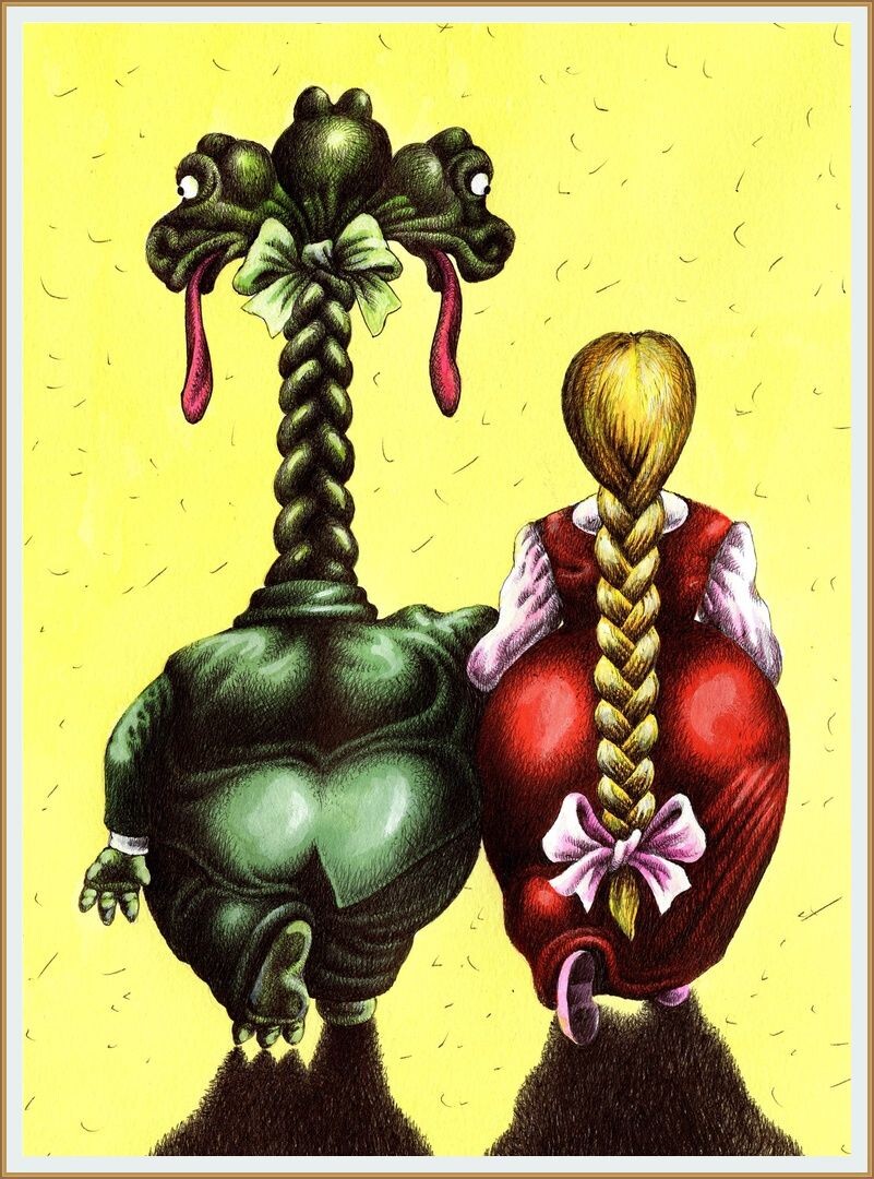 КАРИКАТУРА ОТ ХУДОЖНИКА-КАРИКАТУРИСТА ВАЛЕНТИНА ДРУЖИНИНА / ПОСЛЕСЛОВИЕ К ПРАЗДНИКУ 8 МАРТА!