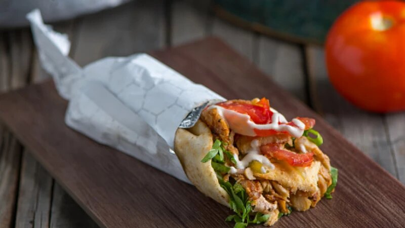     Шаурма. unsplash.com