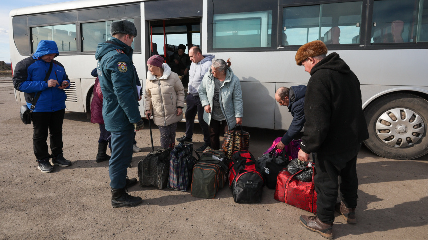 Из Суджанского района Курской области эвакуировали более 540 человек