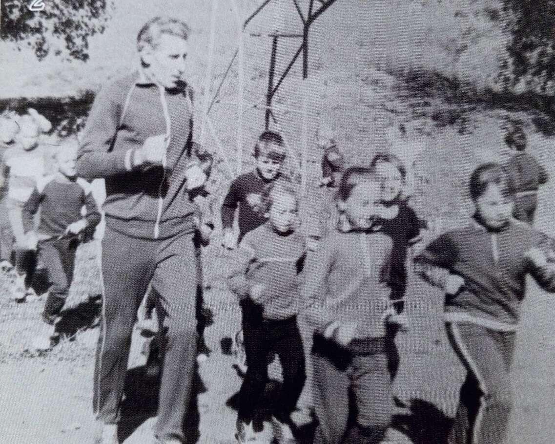 Стеблин Анатолий Лазаревич с учениками