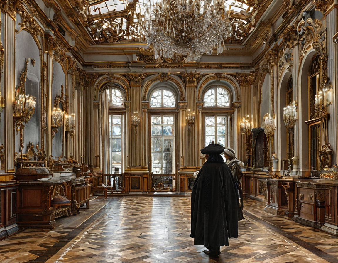 В. Перов, "Дворник, отдающий квартиру барыне"