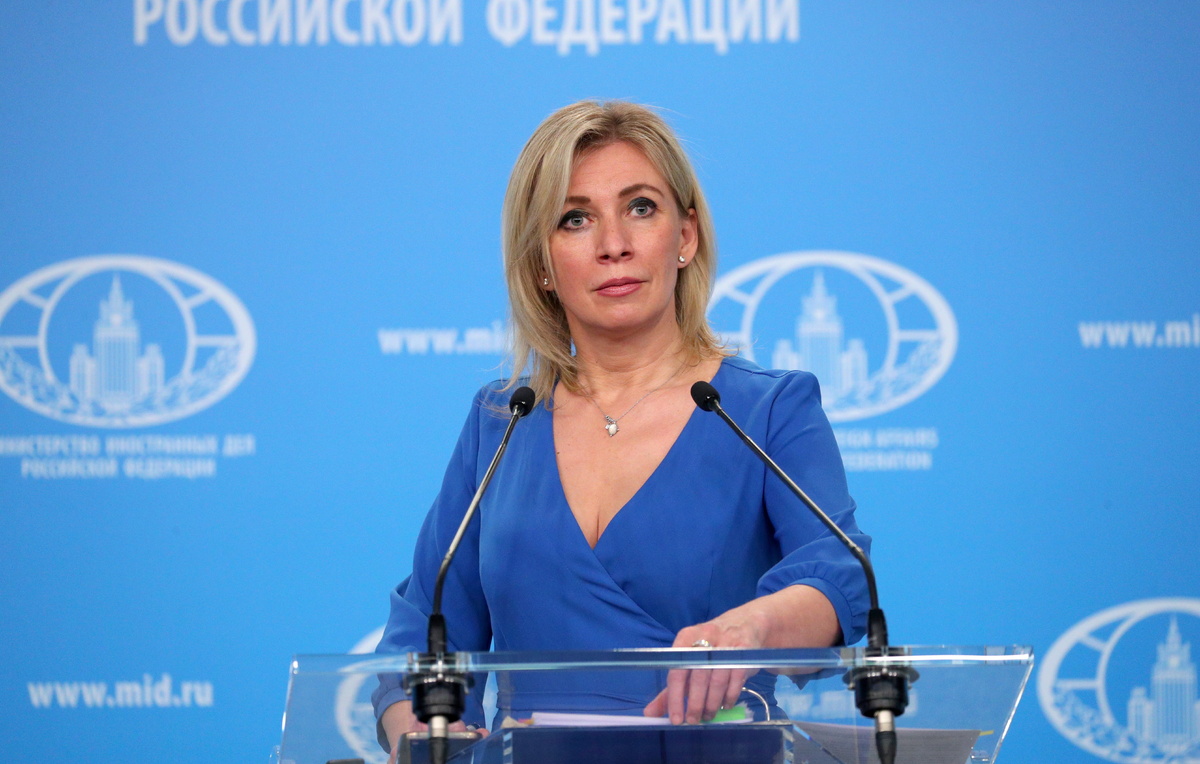    Официальный представитель МИД России Мария Захарова  Пресс-служба МИД РФ/ТАСС